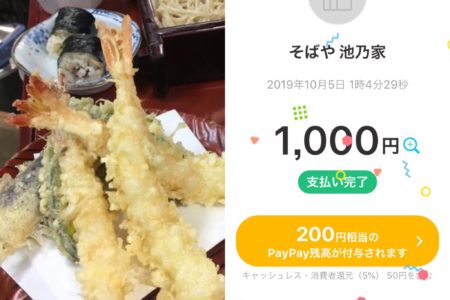 PayPay感謝デー20％戻る！
