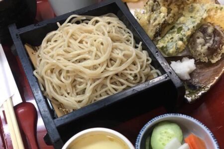 海老と野菜7種の天ぷら昼膳
