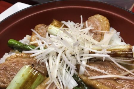 合鴨ステーキ丼