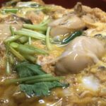 牡蠣の玉子丼セット