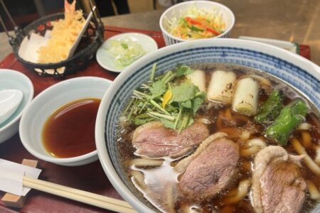天ぷら付き