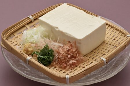 素の豆腐の味を